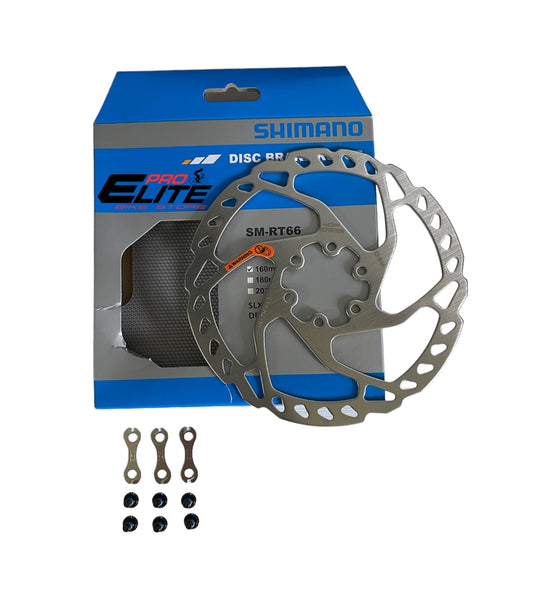 ROTOR F/DISCO SM-RT66 160MM 6 BOLT SHIMANO