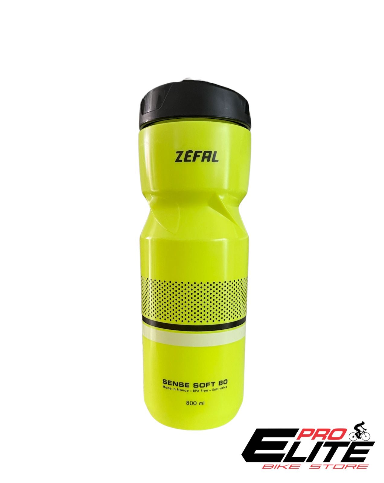 CARAMAÑOLA TERMO BIDON ZEFAL SENSE SOFT 800ML AMARILLO NEON