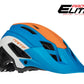 CASCO ENDURO E3 GW ORIGINAL BLANCO MATE AZUL NARANJA