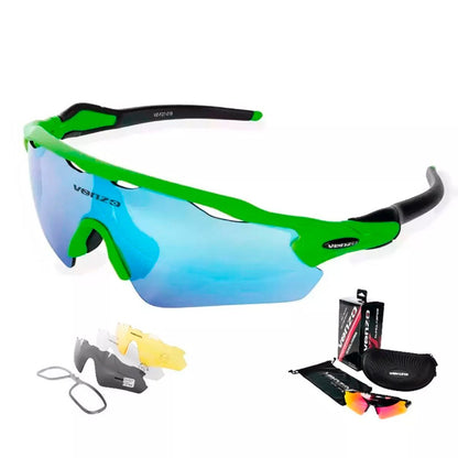 Gafas Venzo Ciclismo Running Lentes Intercambiables